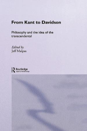 Cover of the book From Kant to Davidson by Franziska Weber