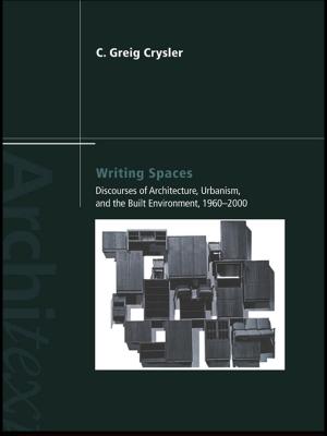 Cover of the book Writing Spaces by Anthony Carrigan