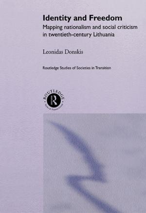 Cover of the book Identity and Freedom by J. Gunnar Andersson