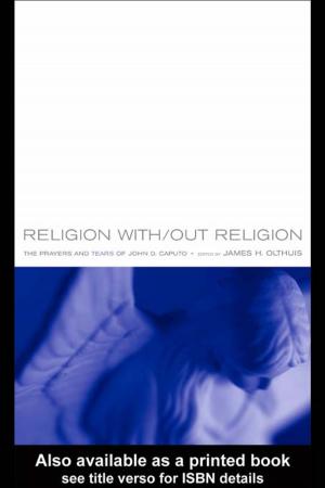 Cover of the book Religion With/Out Religion by Middle East Research Institute