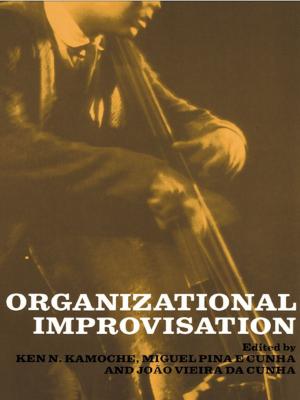 Cover of the book Organizational Improvisation by Stephen Parsons, Anna Branagan