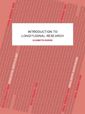 Cover of the book An Introduction to Longitudinal Research by H. Spencer Bloch