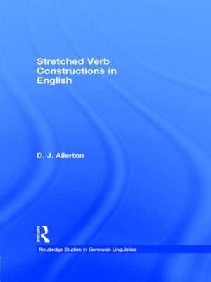 Book cover of Stretched Verb Constructions in English