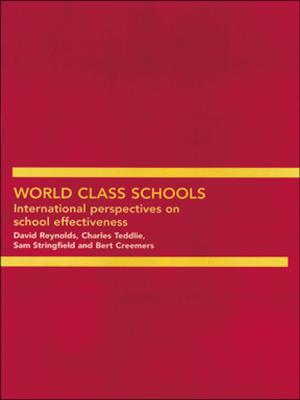 Cover of the book World Class Schools by Des Lyver