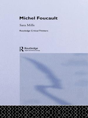 Cover of the book Michel Foucault by Jenny Edkins
