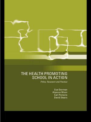 Cover of the book The Health Promoting School by W. Peters
