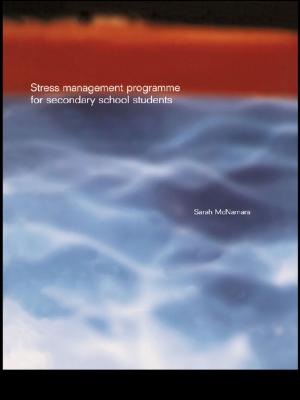 Cover of the book Stress Management Programme For Secondary School Students by R.H. Walton