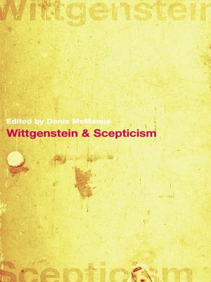Cover of the book Wittgenstein and Scepticism by Alex Hughes