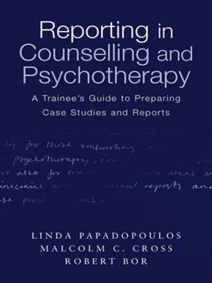 Book cover of Reporting in Counselling and Psychotherapy