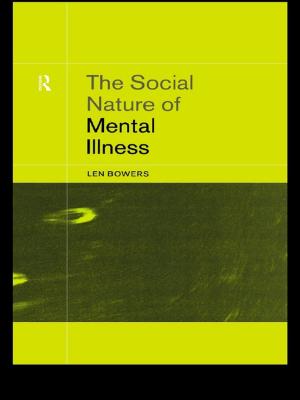 Cover of the book The Social Nature of Mental Illness by Carmel Conn