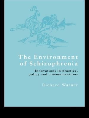 Cover of the book The Environment of Schizophrenia by Sean McWherter