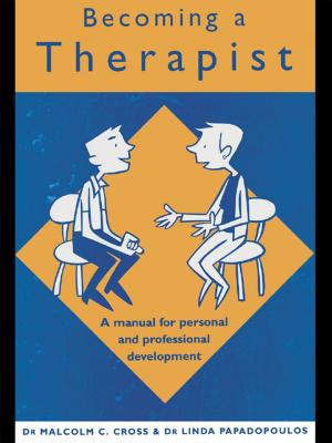 Cover of the book Becoming a Therapist by Charles Blondel