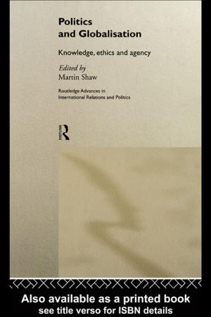 Cover of the book Politics and Globalisation by 