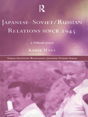 Cover of the book Japanese-Soviet/Russian Relations since 1945 by Rickman, John