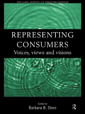 Cover of the book Representing Consumers by Matt Lobley, Michael Winter, Rebecca Wheeler