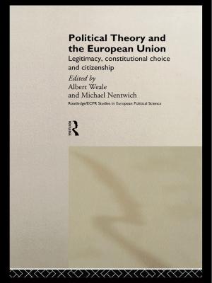 Cover of the book Political Theory and the European Union by Mohammed Hashas