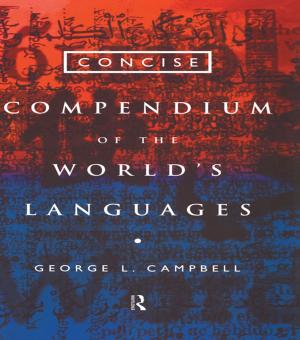 Cover of the book Concise Compendium of the World's Languages by 