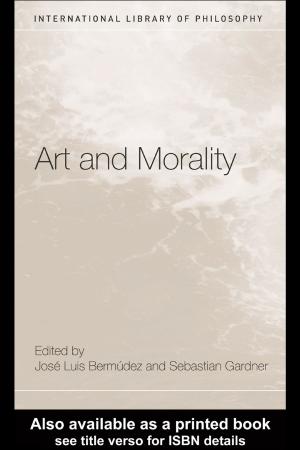 Cover of the book Art and Morality by Yuko Kikuchi