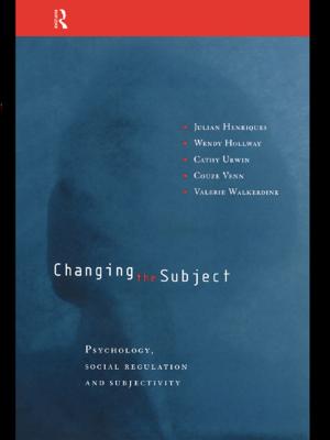 Cover of the book Changing the Subject by Alyson Buck, Paula Sobiechowska, Richard Winter