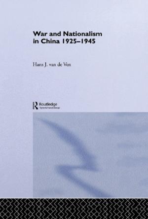 Cover of the book War and Nationalism in China: 1925-1945 by Helen Brocklehurst