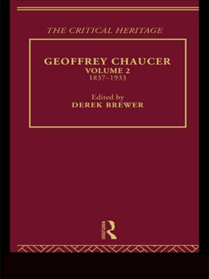 Cover of the book Geoffrey Chaucer by Felix Dodds, Jorge Laguna-Celis, Liz Thompson