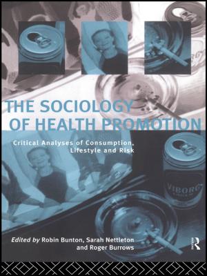 Cover of the book The Sociology of Health Promotion by David Lee, Howard Newby