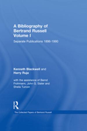 Cover of the book A Bibliography of Bertrand Russell by Stephanie Hodgson-Wright