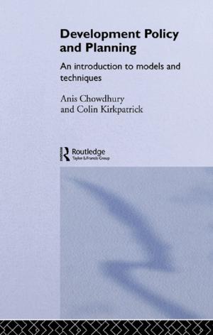 Cover of the book Development Policy and Planning by Nico Stehr