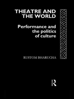 Book cover of Theatre and the World