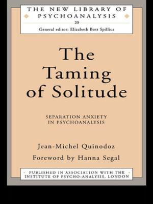 bigCover of the book The Taming of Solitude by 