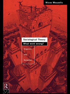 Cover of the book Sociological Theory: What went Wrong? by Gonzague Masquelier