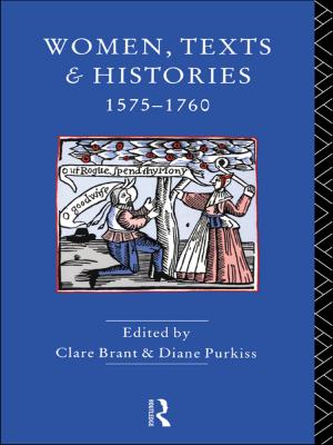Cover of the book Women, Texts and Histories 1575-1760 by Jane Collins