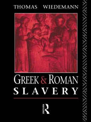 Cover of the book Greek and Roman Slavery by Niels Brimnes