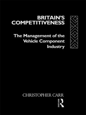 Book cover of Britain's Competitiveness