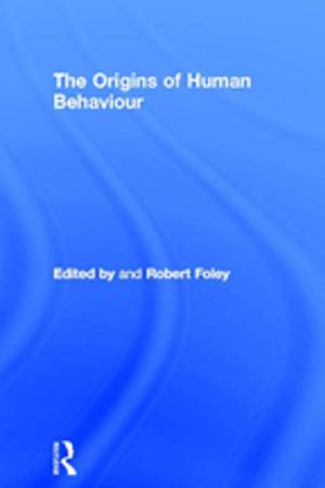 Cover of the book The Origins of Human Behaviour by C.F. Beckingham