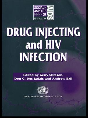 Cover of the book Drug Injecting and HIV Infection by Fillmore C. F. Earney
