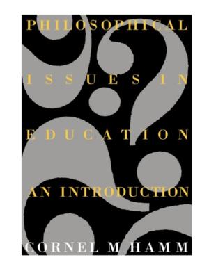 Cover of the book Philosophical Issues In Education by Beatrice Bodart-Bailey, Derek Massarella