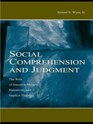 Cover of the book Social Comprehension and Judgment by Chungchan Gao