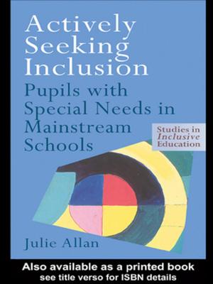Cover of the book Actively Seeking Inclusion by Keith Lehrer