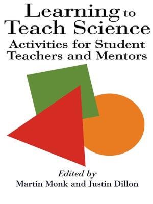 Cover of the book Learning To Teach Science by Bill Cox, Amanda Ingleby