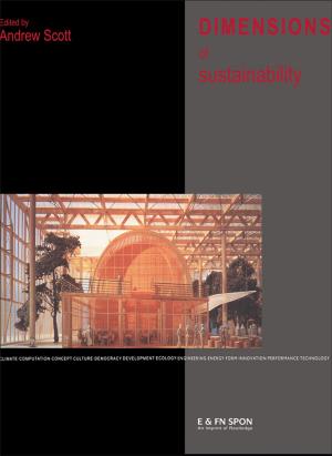 Cover of the book Dimensions of Sustainability by Barry Munslow, Yemi Katerere, Adriaan Ferf, Phil O'Keefe