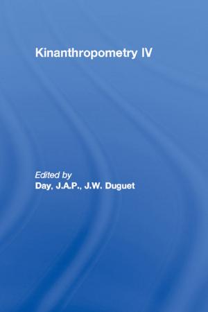 Cover of the book Kinanthropometry IV by Harvey C. Parker