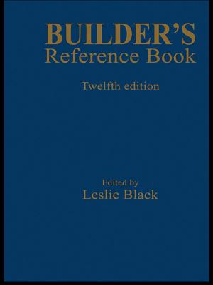 Cover of the book Builder's Reference Book by Michael Pecht, Riko Radojcic, Gopal Rao