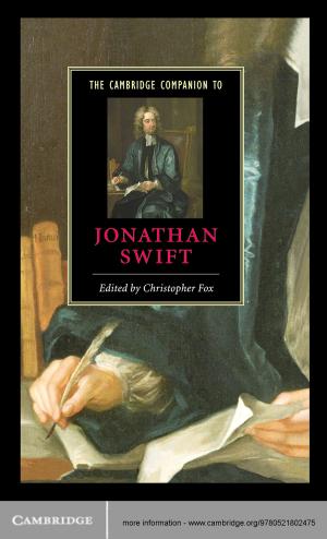 Cover of the book The Cambridge Companion to Jonathan Swift by Joshua Adam Taylor
