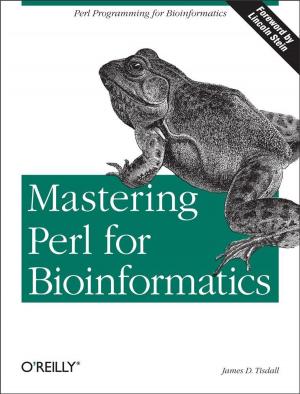 Cover of the book Mastering Perl for Bioinformatics by J.D. Biersdorfer, David Pogue