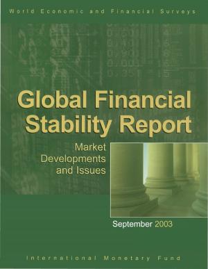 Cover of Global Financial Stability Report, September 2003