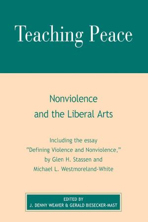 Cover of the book Teaching Peace by Blaine T. Browne, Robert C. Cottrell