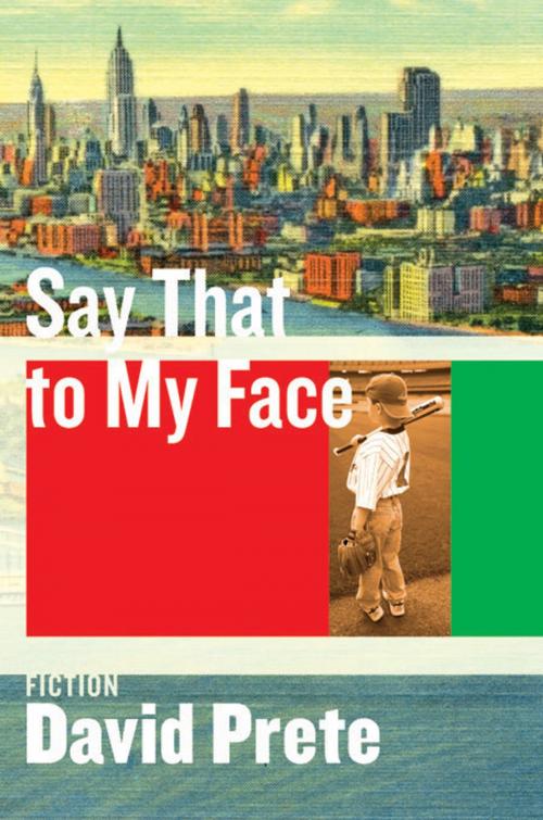 Cover of the book Say That To My Face: Fiction by David Prete, W. W. Norton & Company