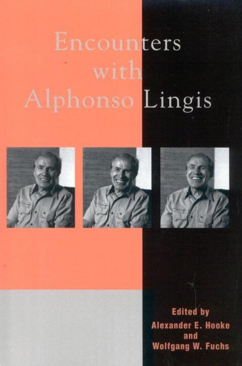 Cover of the book Encounters with Alphonso Lingis by , Lexington Books