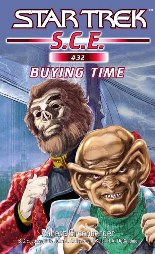 Cover of the book Star Trek: Buying Time by Robert Greenberger, Pocket Books/Star Trek